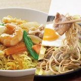 築地ばんや 生麺焼きそば 6食 (ソース2種類付き)