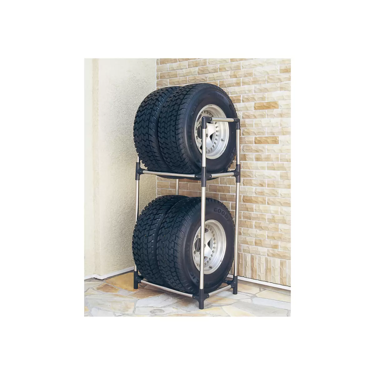 アイリスオーヤマ ステンレスタイヤラック 大型ミニバン・SUV用 KSL-710 | Costco Japan