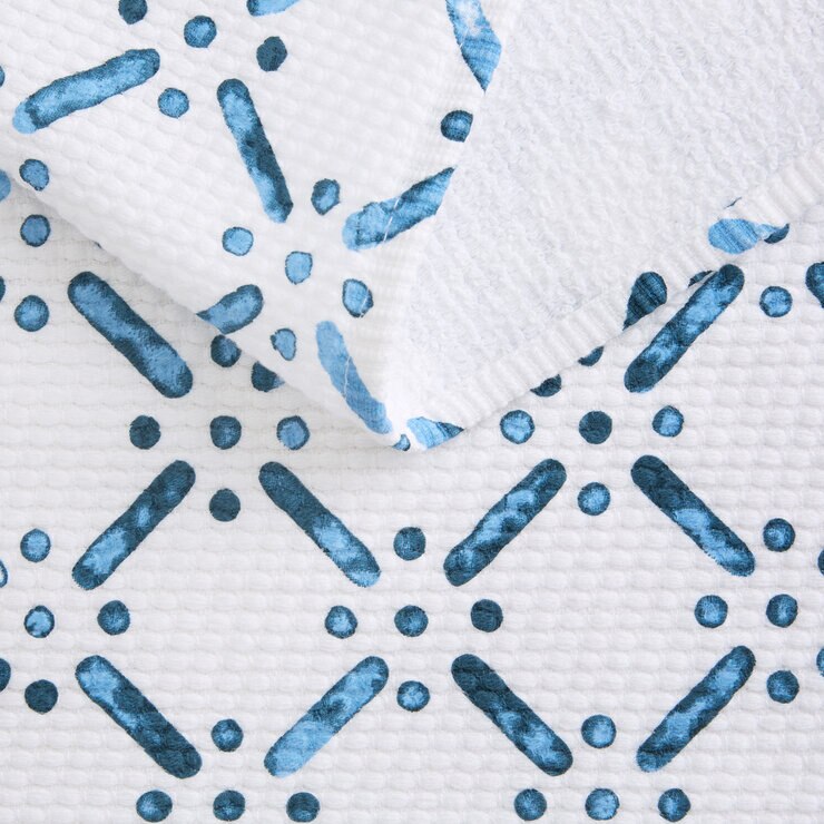 KITCHENAID キッチンタオル 43 x 71cm 8枚パック ブルーベルベット