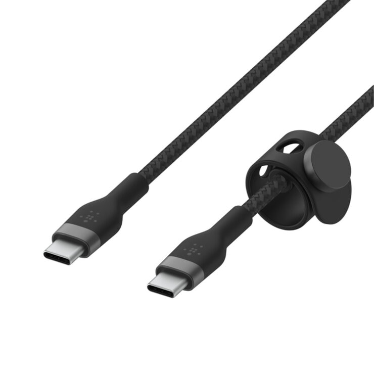 Belkin BoostCharge Pro Flex USB-C to USB-C ケーブル 60W 1m ブラック CAB011BT1MBK Belkin BoostCharge Pro Flex USB-C to USB-C ケーブル 60W 1m ブラック CAB011BT1MBK