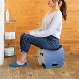 SOLCION（ソルシオン） PATATTO 250+ 折りたたみイス / 非常用トイレ 座面の高さ25cm