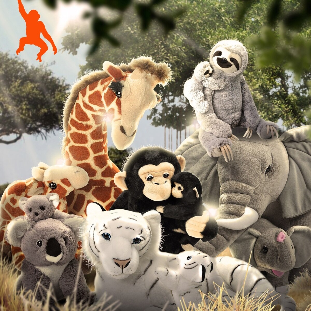 ワイルドリパブリック ダイオウイカ ぬいぐるみ 83198