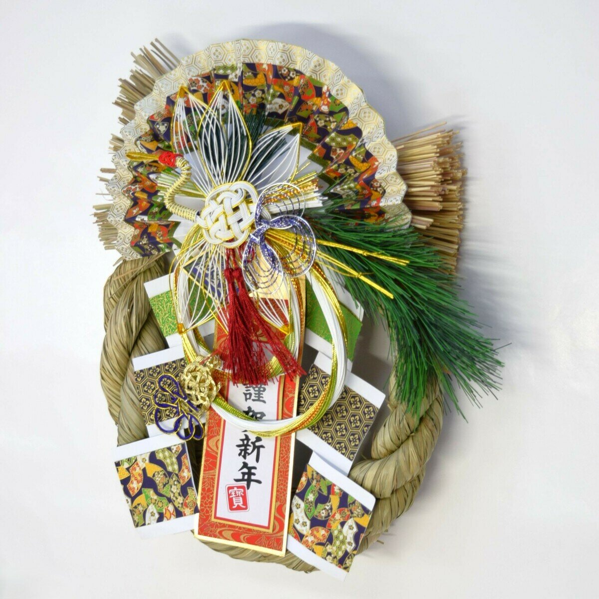 正月飾り 静 佐野厄除け大師祈願済