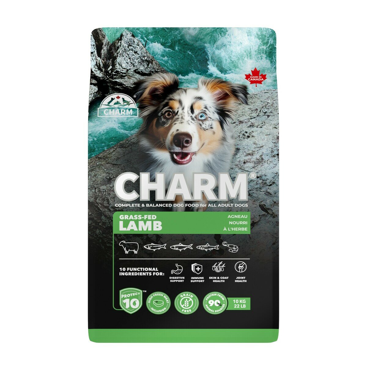 チャーム グラスフェッドラム 10kg 愛犬用