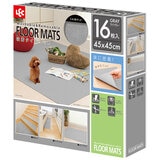 LEC(レック)吸着タイルマット 45 x 45cm 16枚入り ライトグレイ LEC(レック)吸着タイルマット 45 x 45cm 16枚入り ライトグレイ