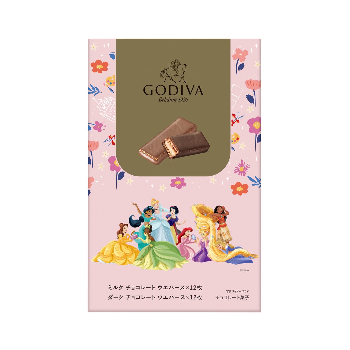 ゴディバ チョコレート ワッフル アソートメント 24枚