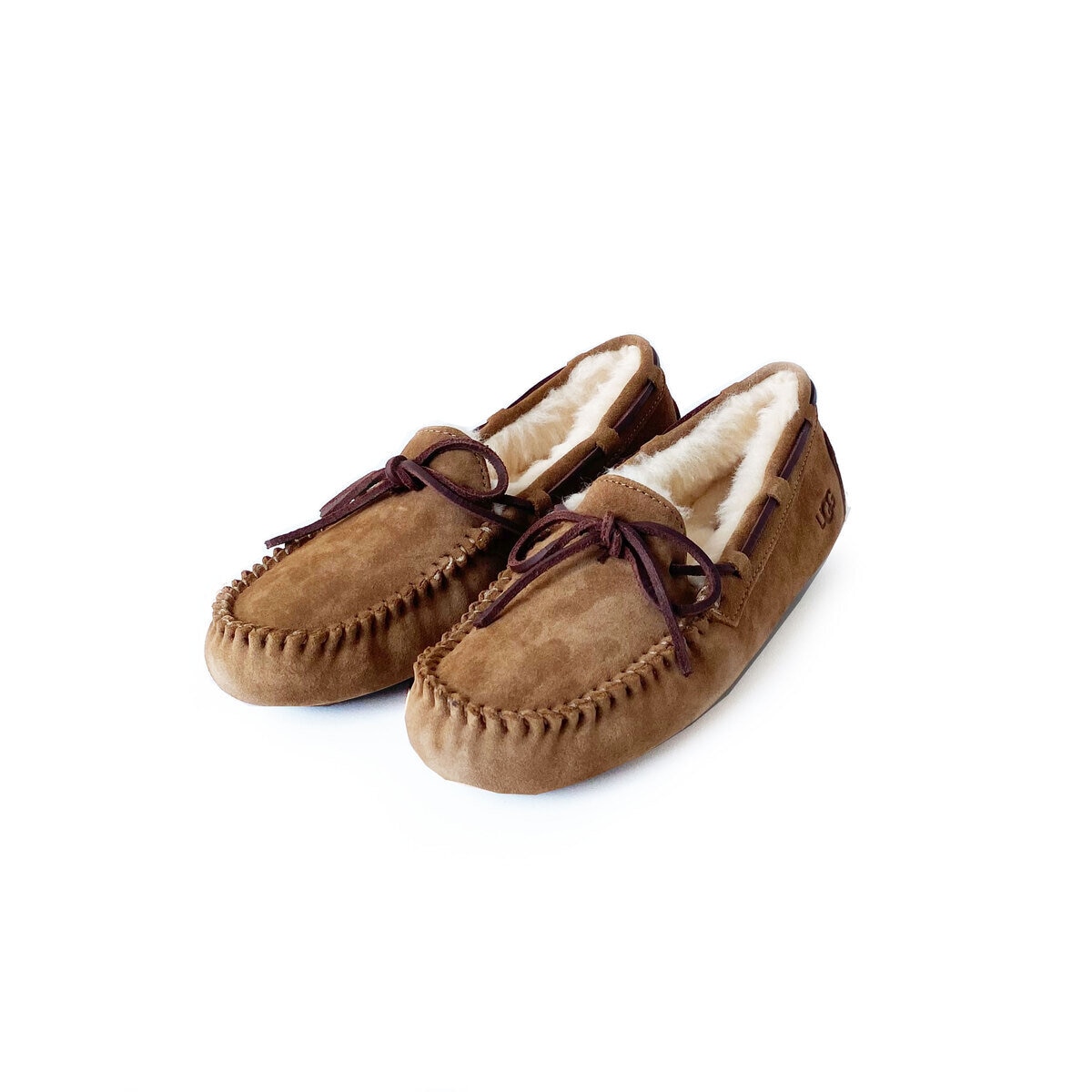 UGG ダコタ モカシン フラット シューズ チェスナット 楽天市場】【今だけクーポン配布中】アグ モカシン レディース