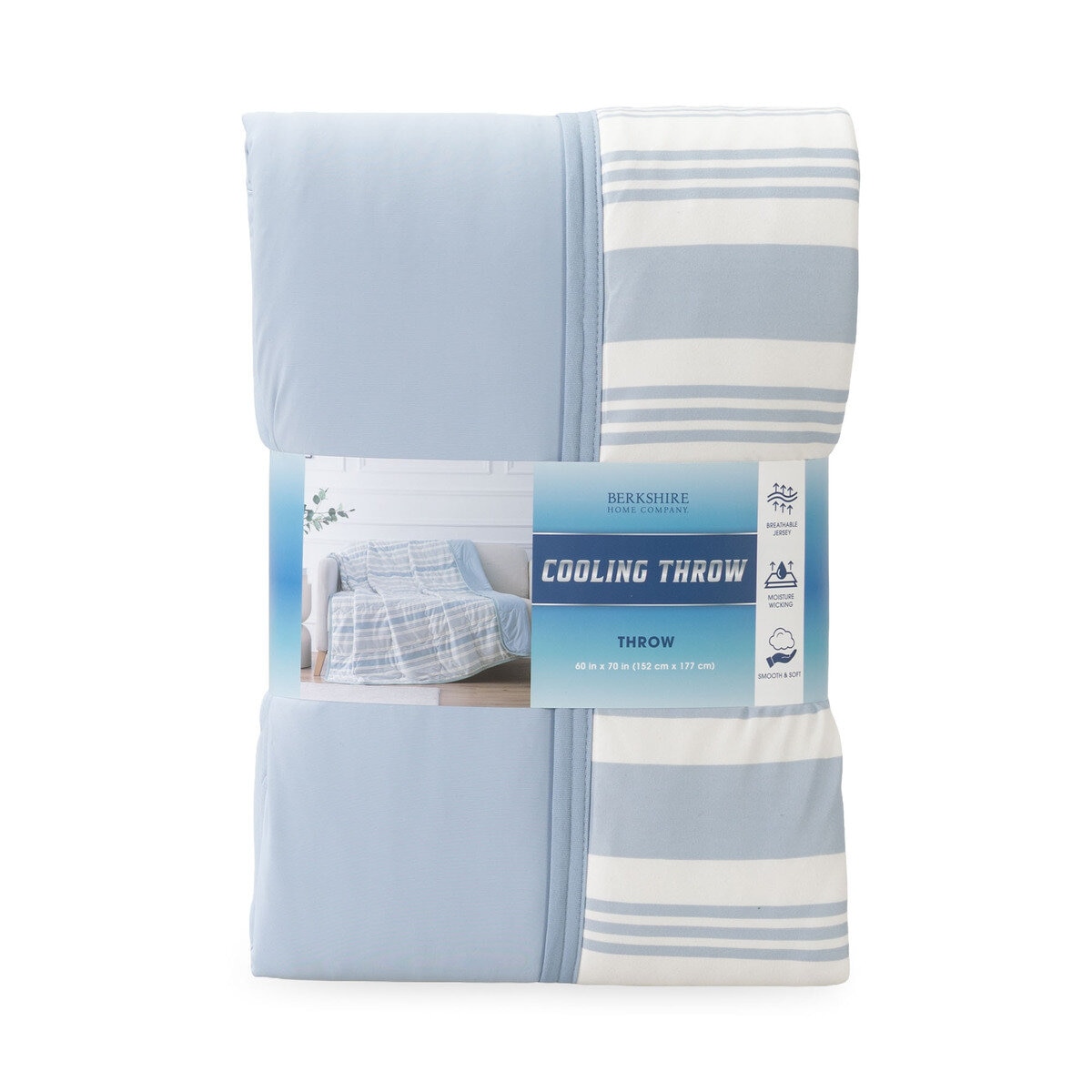 クーリング大判ひざ掛け 152cm x 177cm