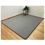 昭和西川 極厚冷感ラグ 180 x 230cm グレー