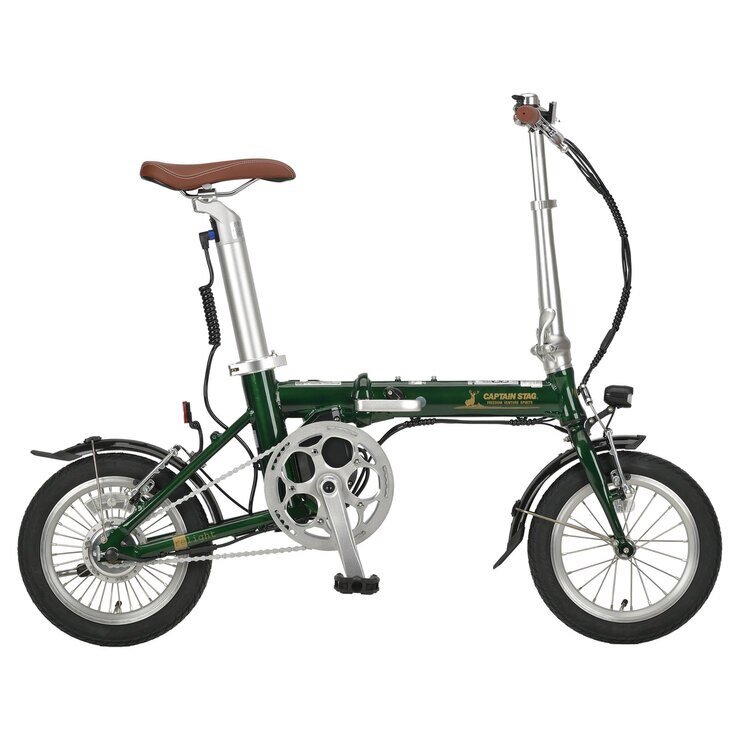 CAPTAIN STAG E RELIGHT 電動アシスト自転車 グリーン