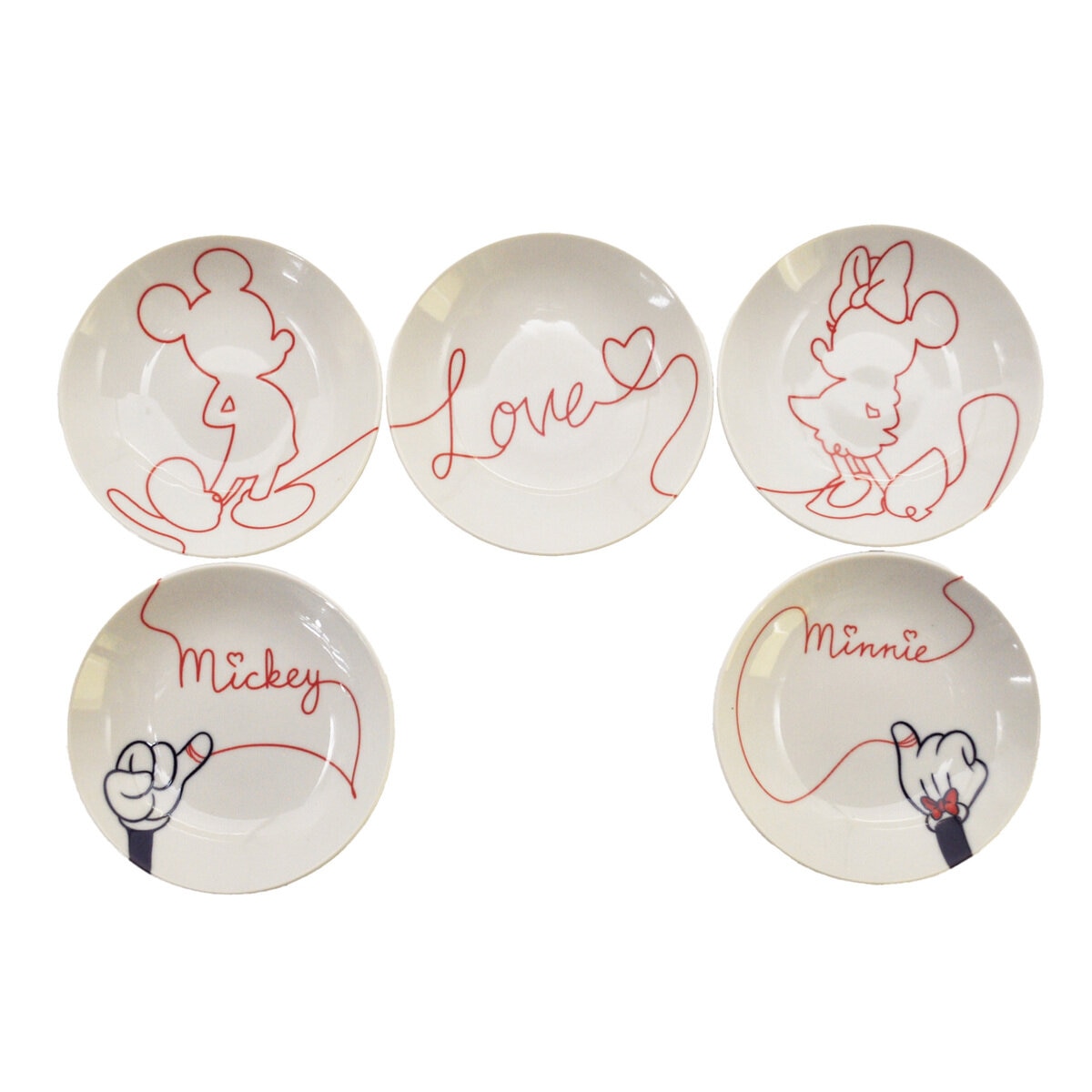 ディズニー スモールプレート 5枚