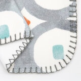 マイクロファイバーハーフブランケット 100x150 cm サークル