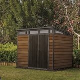ケター ペント 9 x 7 フィート (2.6 x 2.2m) 物置 ウォルナット