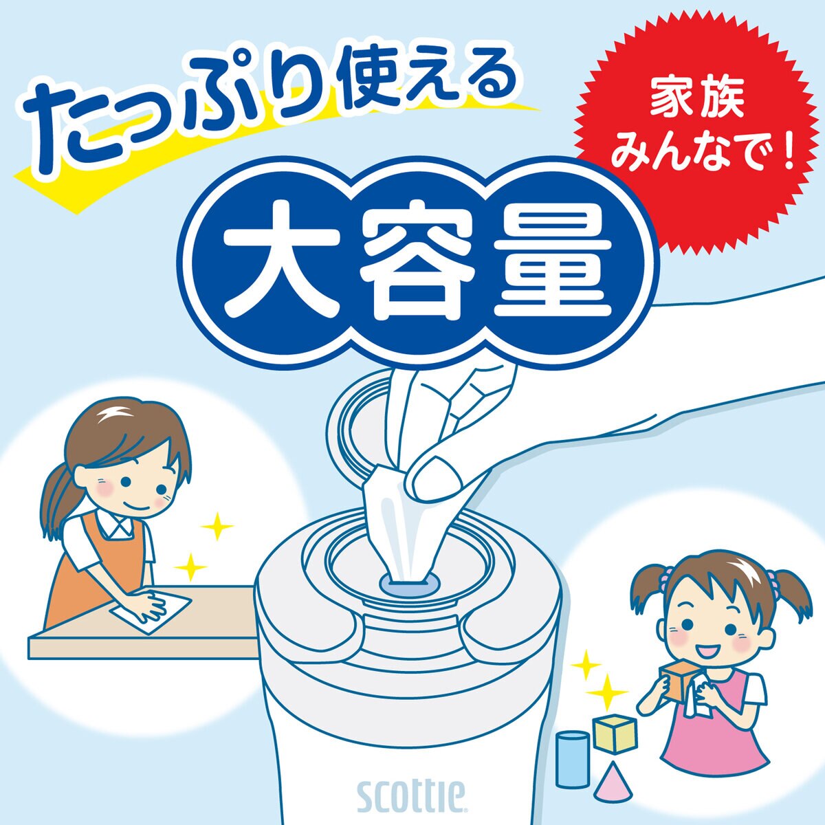 SC ウェットティッシュー ノンアル 本体 120枚