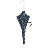 assa 雨傘長傘 RJ58 ワンタッチ 果物 ネイビー / チェリー RJ651