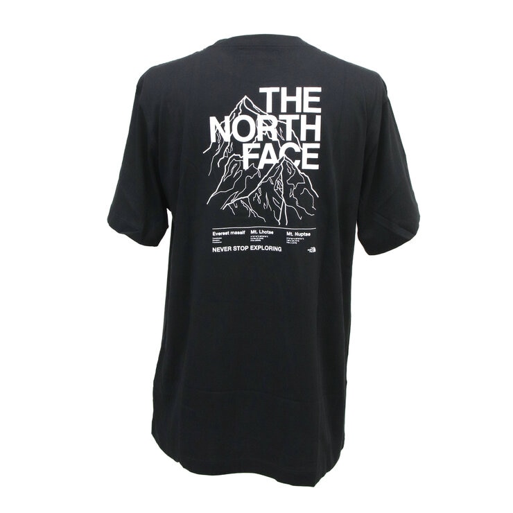 ザ ノースフェイス メンズ エボリューション ハーフ ドーム 半袖 Tシャツ ブラック M