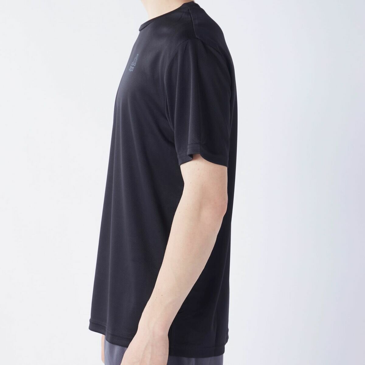 カッパ メンズ 半袖Tシャツ / ブラック / LL