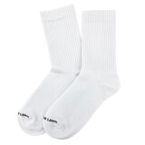 フルーツ オブ ザ ルーム ユニセックス クルーソックス 5足 ホワイト 25-27cm