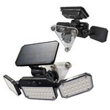 3WAYソーラーセンサーライト広範囲照射型 マグネットベース付 2台セット EDS0795MB2S