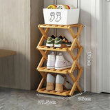 7Life 四角4段シューズラック zakka-045_n4-26