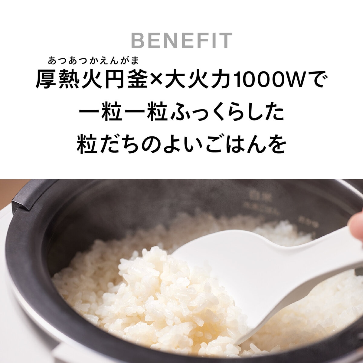 ツインバード はやくておいしい3合IH炊飯器 RM-D793