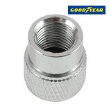 グッドイヤー エアバルブキャップ シルバー 4個入り