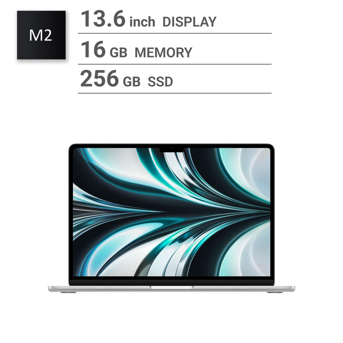 Apple/MacBook Air 13インチ 8コアCPU/8コアGPU/Apple M2チップ/16GB/256GB SSD