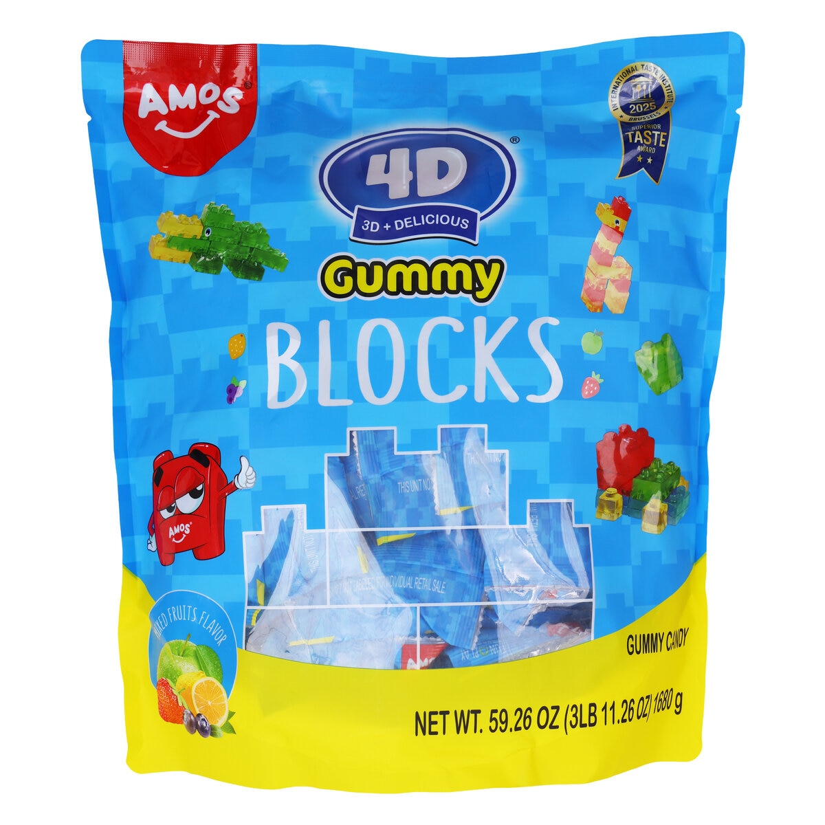 アモス グミ ブロックス 1680g アモス グミ ブロックス 1680g