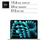 Apple MacBook Air 13インチ/10コアCPU/10コアGPU/M4チップ /24GB/512GB SSD Apple MacBook Air 13インチ/10コアCPU/10コアGPU/M4チップ /24GB/512GB SSD