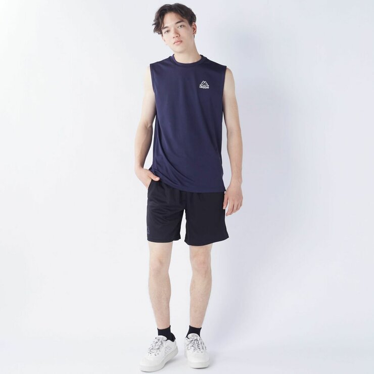カッパ メンズ アクティブ タンクトップ / ネイビー / M