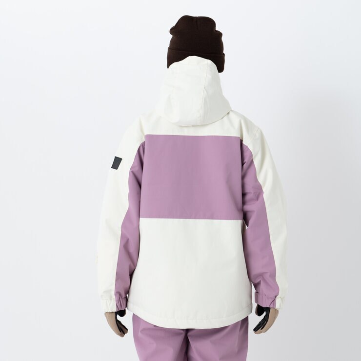 オーシャンパシフィック レディース スノージャケット ホワイト / ピンク L