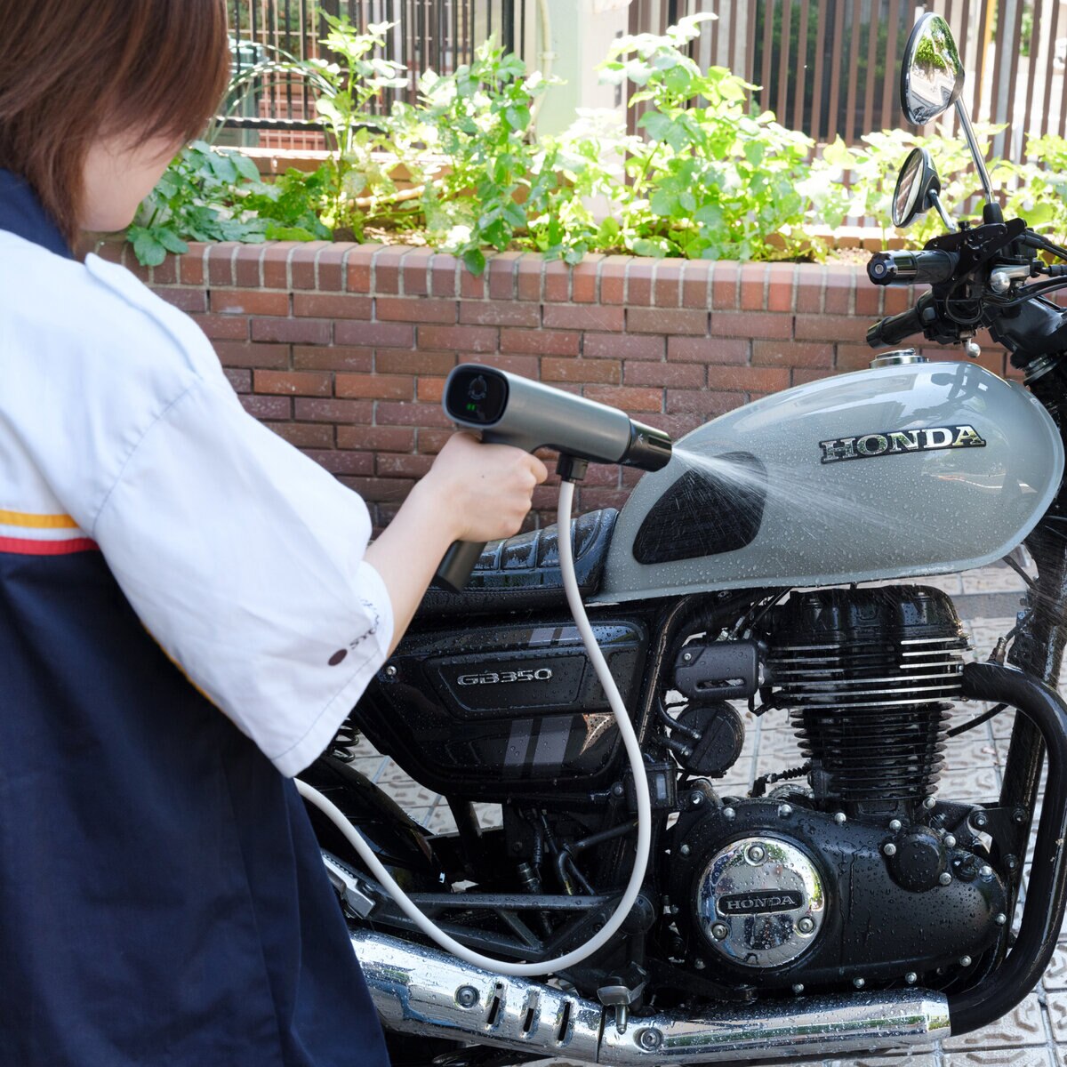 SPICERR ポケッタブル高圧洗浄機 ブラック SWU-201(BK)