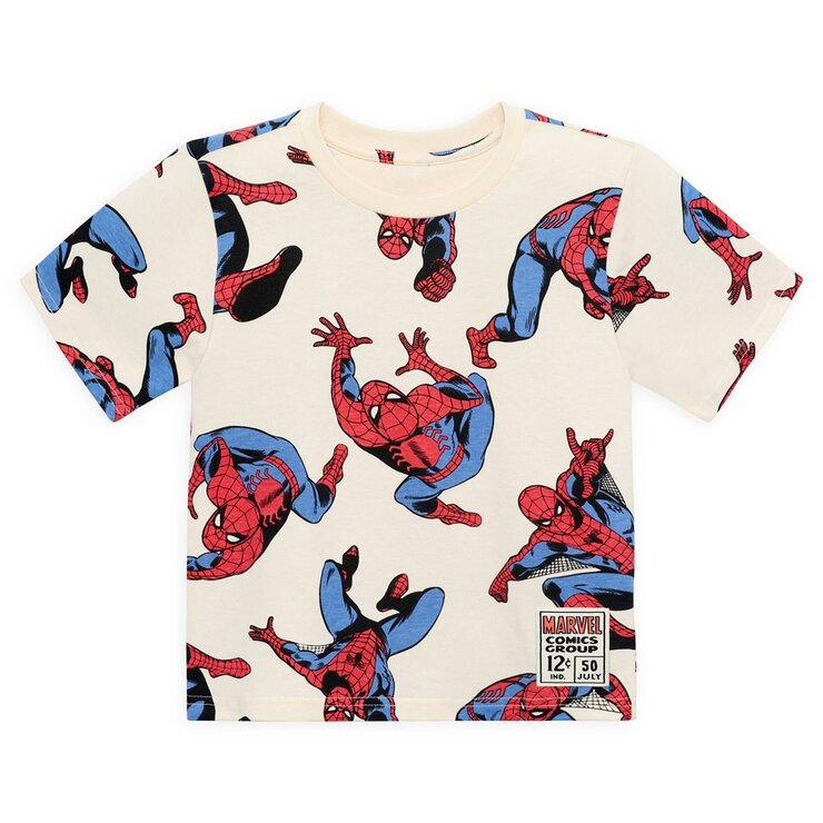 キャラクター キッズ 半袖 Tシャツ 4枚組 スパイダーマン 6