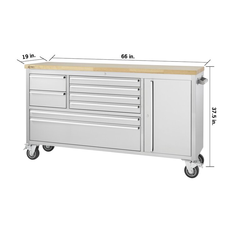 トリニティ 66インチ ワークベンチ W174 x D54 x H83 cm CTLS-4813