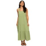 ジェゼベル レディース ティアード ドレス セージ M