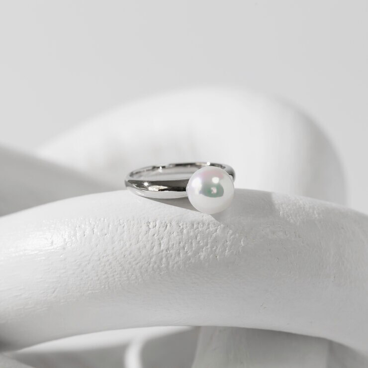 アコヤリング プラチナ900 8mm