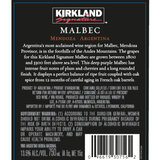 Kirkland Signature Mendoza Malbec 750 ml