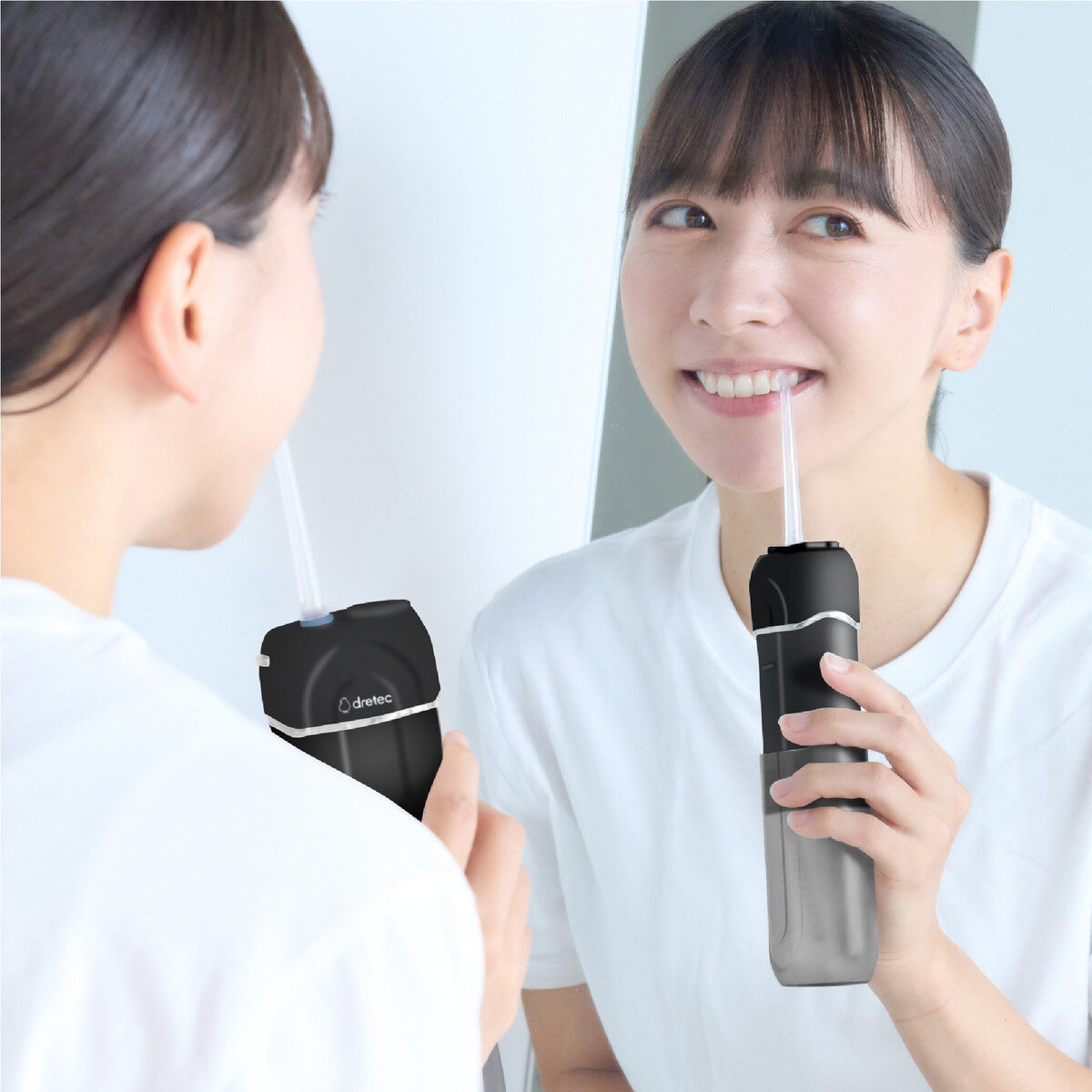 ドリテック 口腔洗浄器 ジェットクリーン ポータブル 2台セット FS-101SET