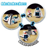 キューバイン ピタッとメガウサシャトル基地セット