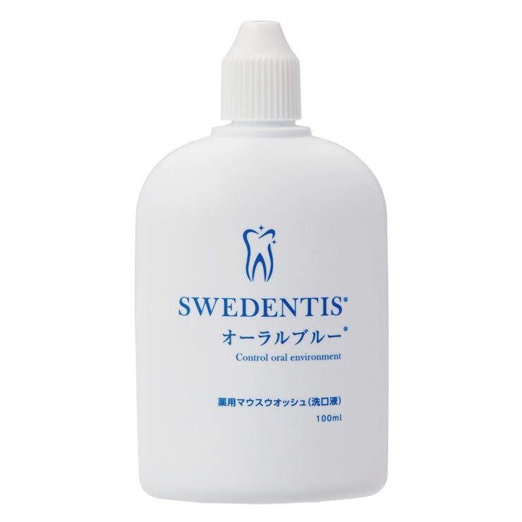 SWEDENTIS オーラルブルー 薬用マウスウォッシュ 100mL クロルヘキシジン配合 SWEDENTIS オーラルブルー 薬用マウスウォッシュ 100mL クロルヘキシジン配合