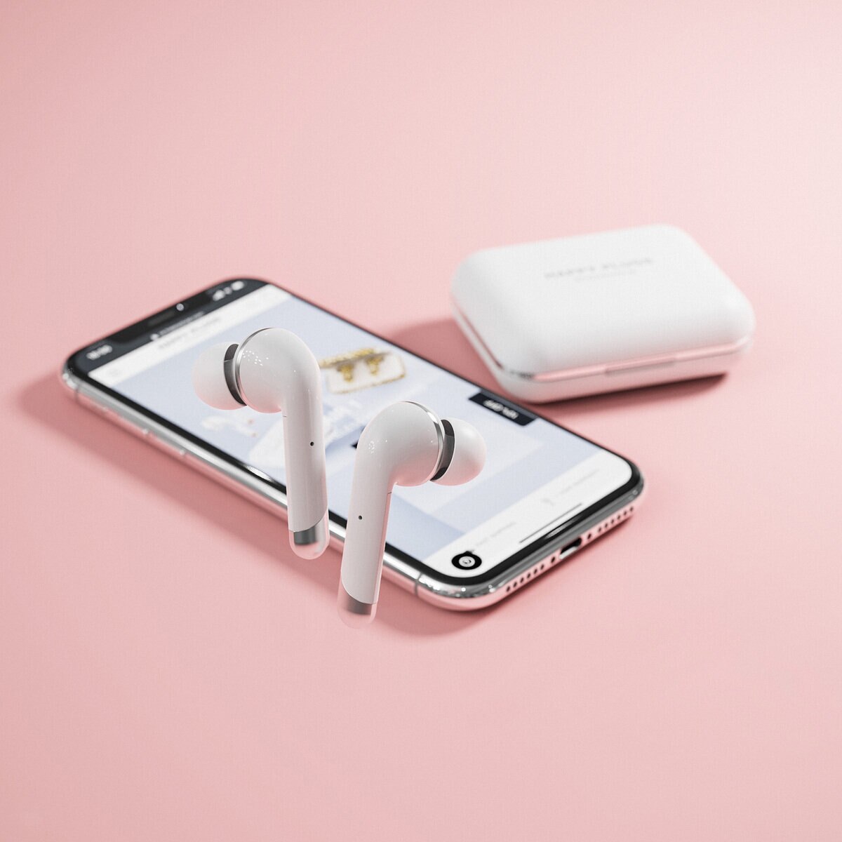 HAPPY PLUGS AIR 1 PLUS 完全ワイヤレスイヤホン ホワイト
