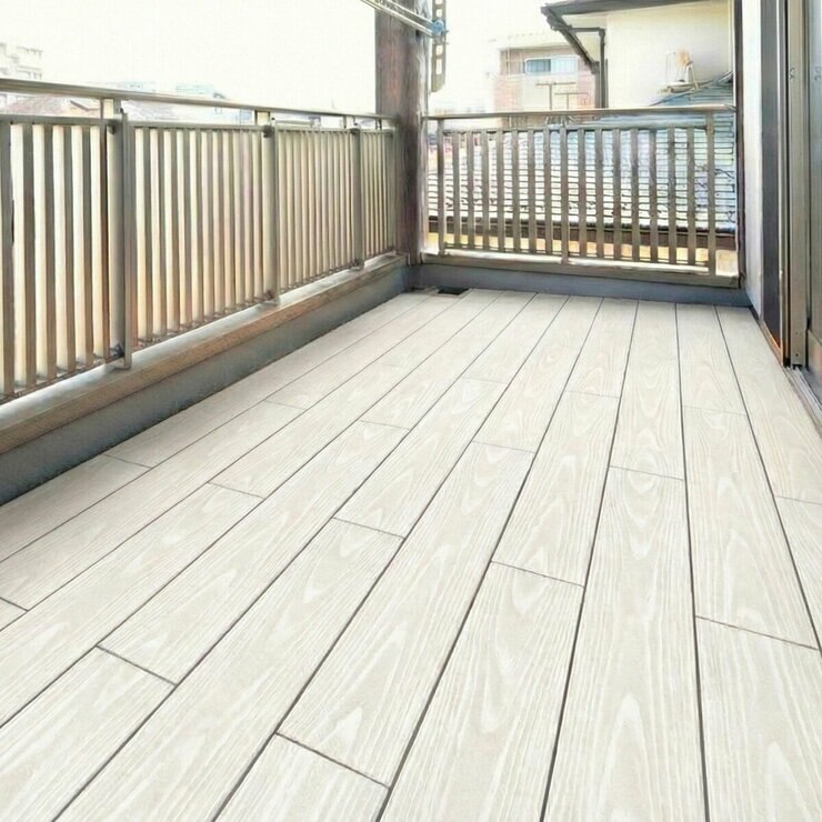 MINO　彩木スマートデッキ　DAX　W3000xD300xH44mm ホワイト WH