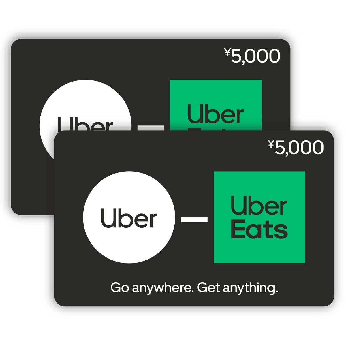 Uber デジタルギフトカード 5,000円 x 2