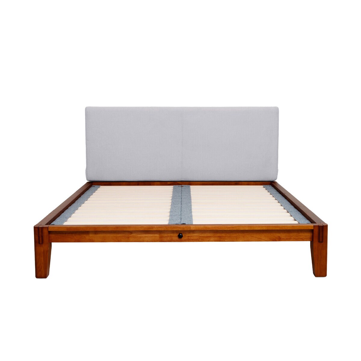 グーグーベッドフレームセット シングル(カラー:ブラウン ヘッドボード:ライトグレー) グーグーベッドフレームセット シングル(カラー:ブラウン ヘッドボード:ライトグレー)