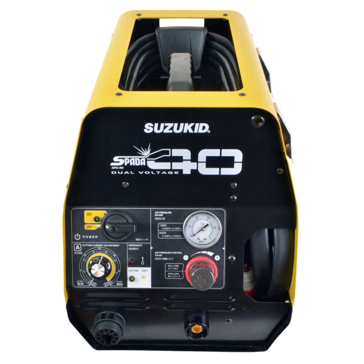 SUZUKID SPADA40 エアープラズマ切断機 100V/200V兼用 APC-40