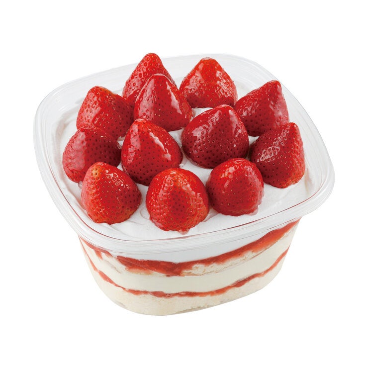 ストロベリーカスタードクリームケーキ