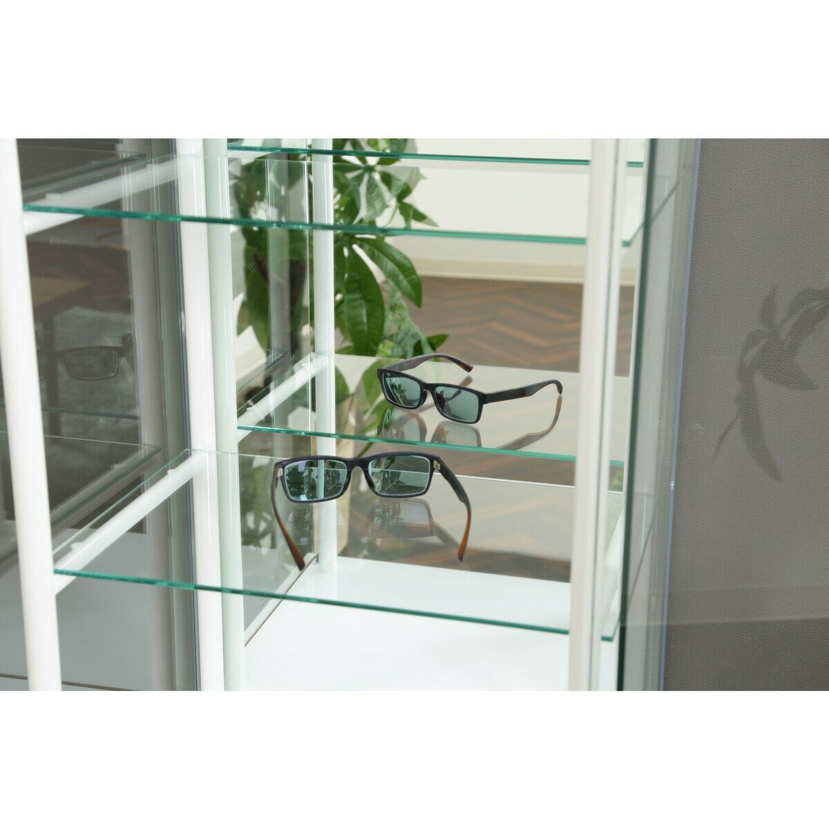 レグラス コレクションケース スタンド 3段 ミラータイプ