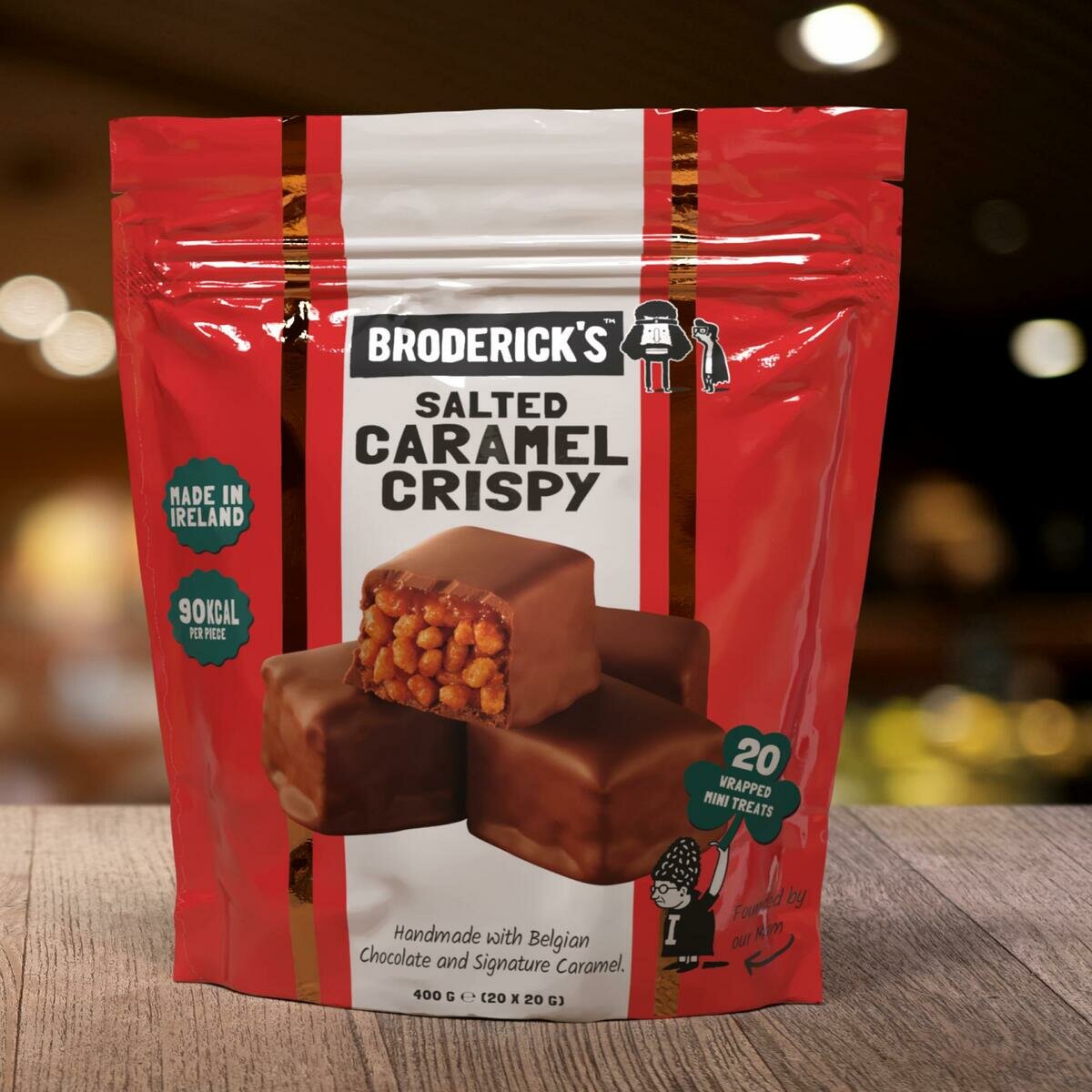 Broderick Brothers ソルトキャラメル クリスピー 400g