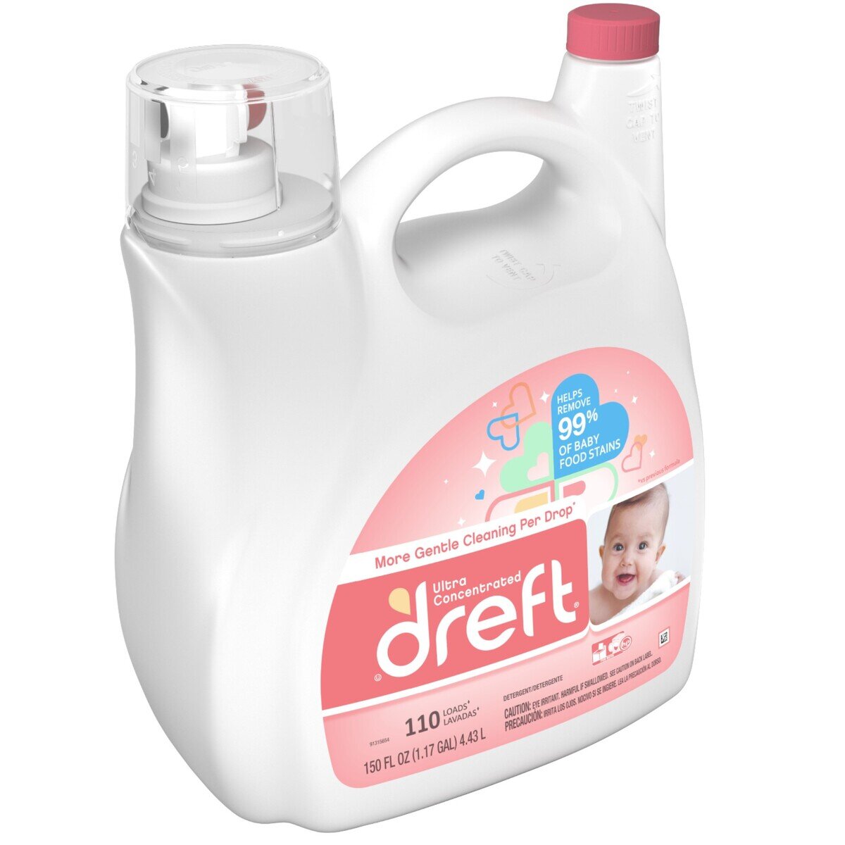 ドレフト 赤ちゃん衣料用 液体洗濯洗剤 4.43L