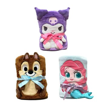 キャラクター ハーフブランケット 100 x 140cm